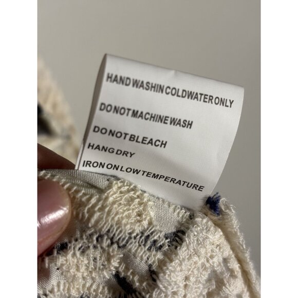 Floral Print Kimono Cardigan With Lace Trim & Bell Sleeves - Picture 7 of 8